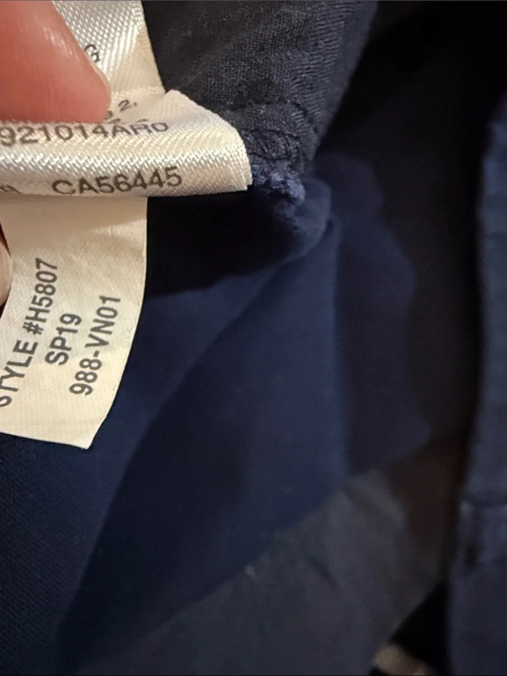 J.Crew Women's Navy Cotton Blend Shorts 4 in inseam